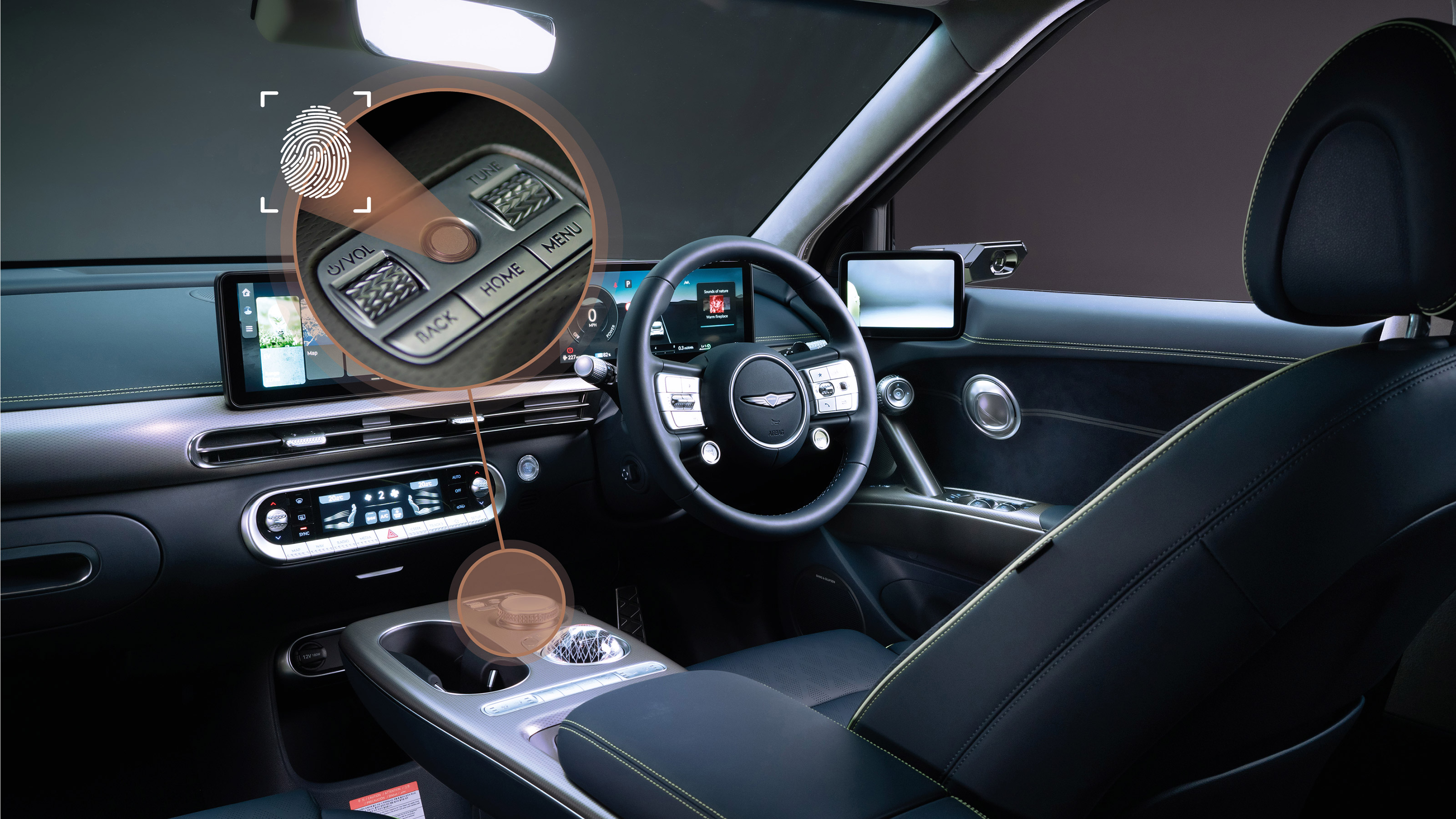 Genesis GV60 update - dash face