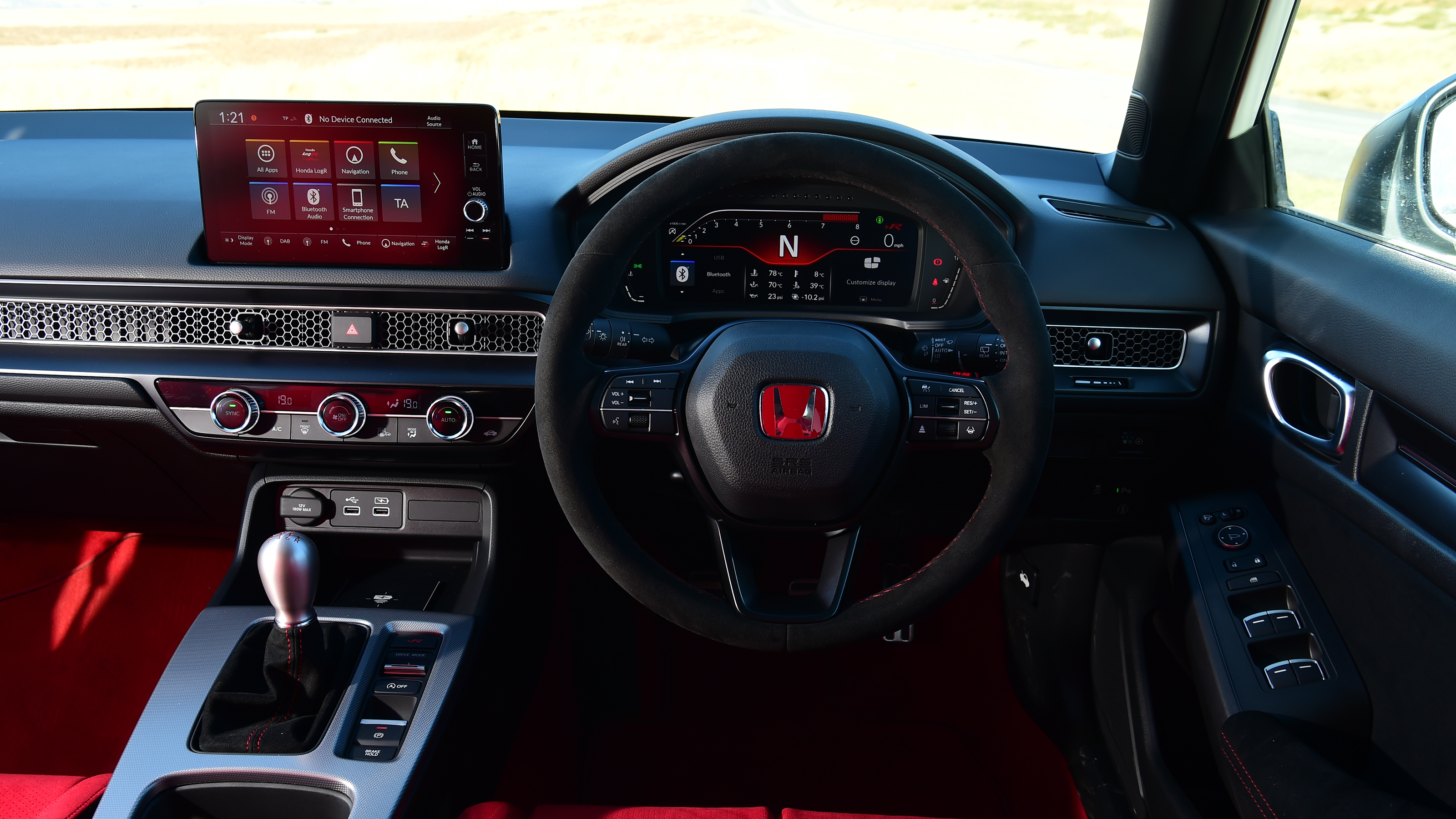Honda Civic Type R - interior