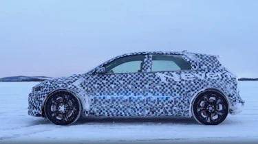 Hyundai Ioniq 5 N testing - side
