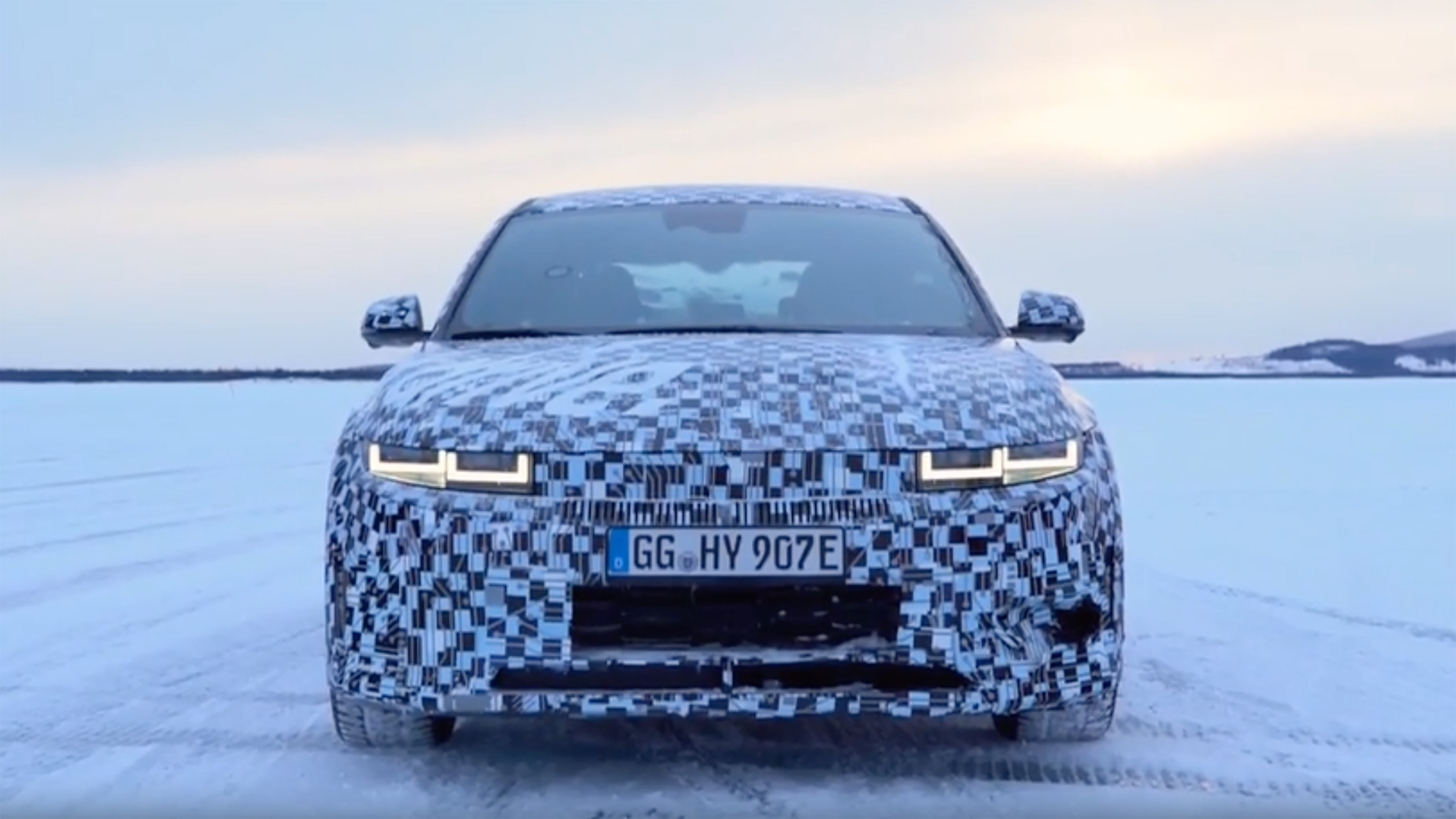 Hyundai Ioniq 5 N testing - front