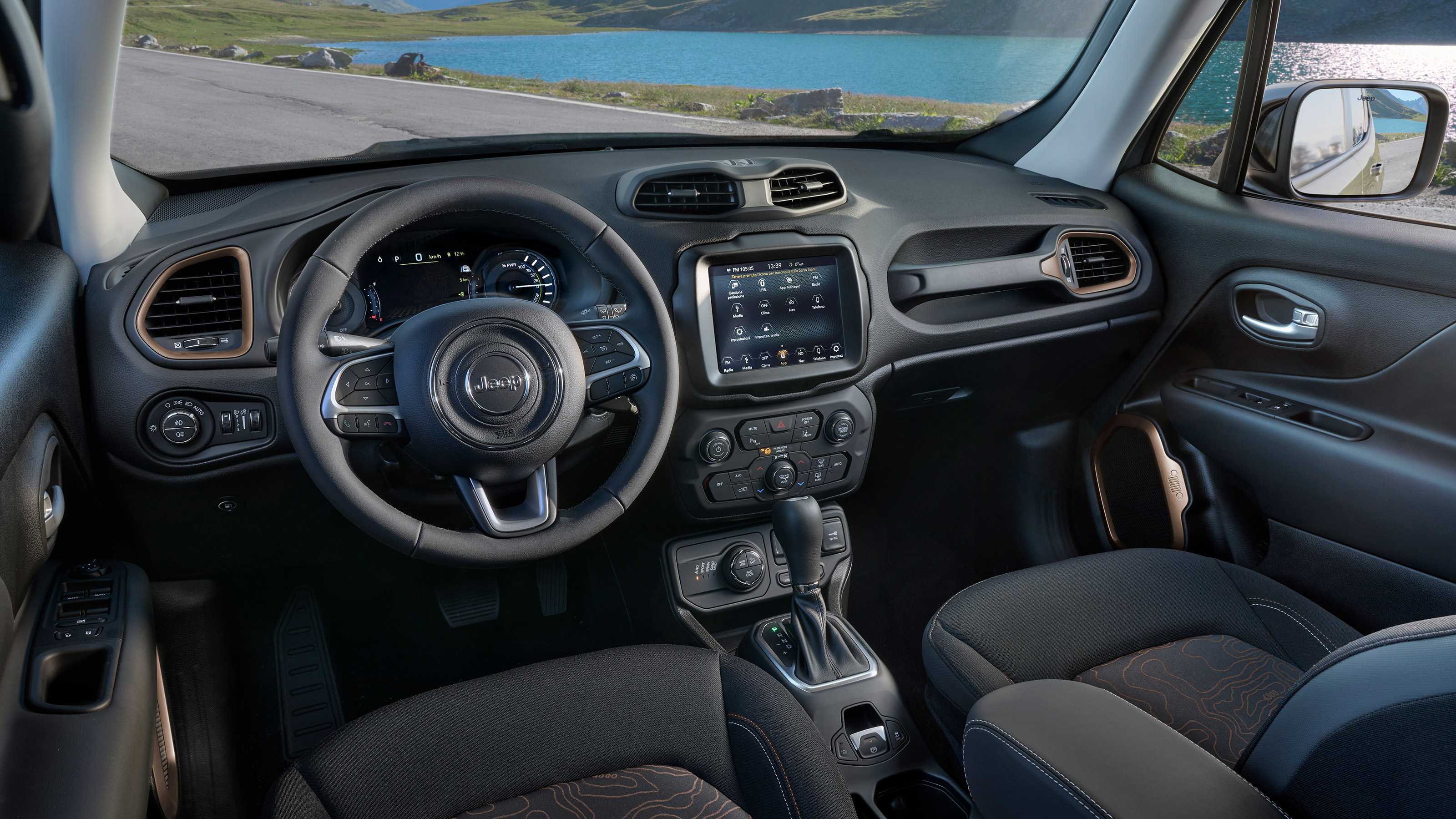 Jeep Renegade Upland - dash