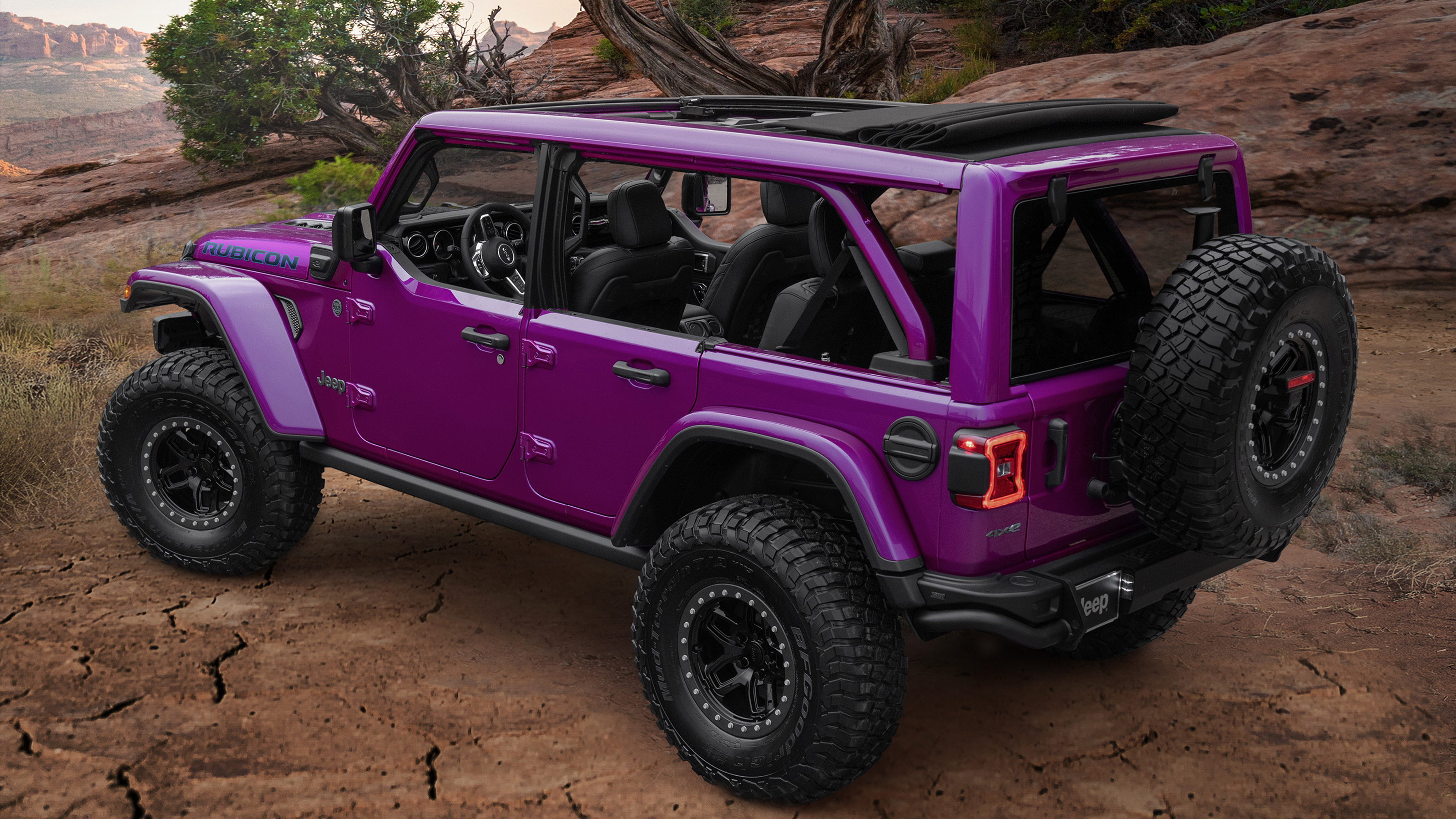 Jeep Wrangler Rubicon 4xe Concept - rear