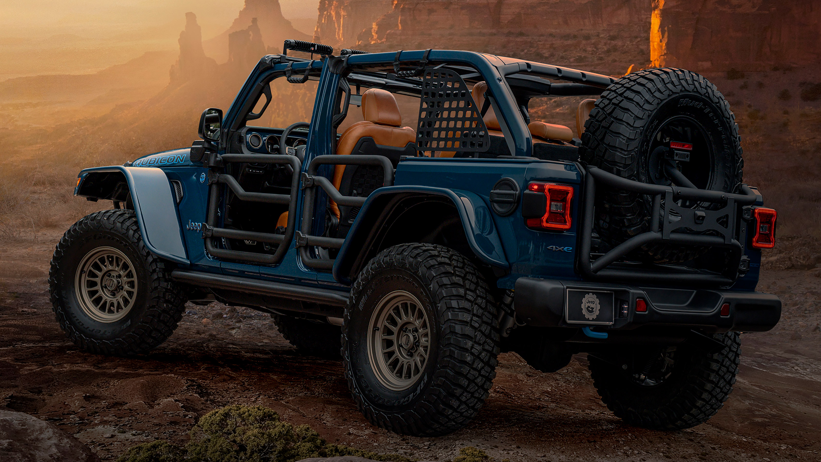 Jeep Wrangler Rubicon 4xe Departure Concept - rear