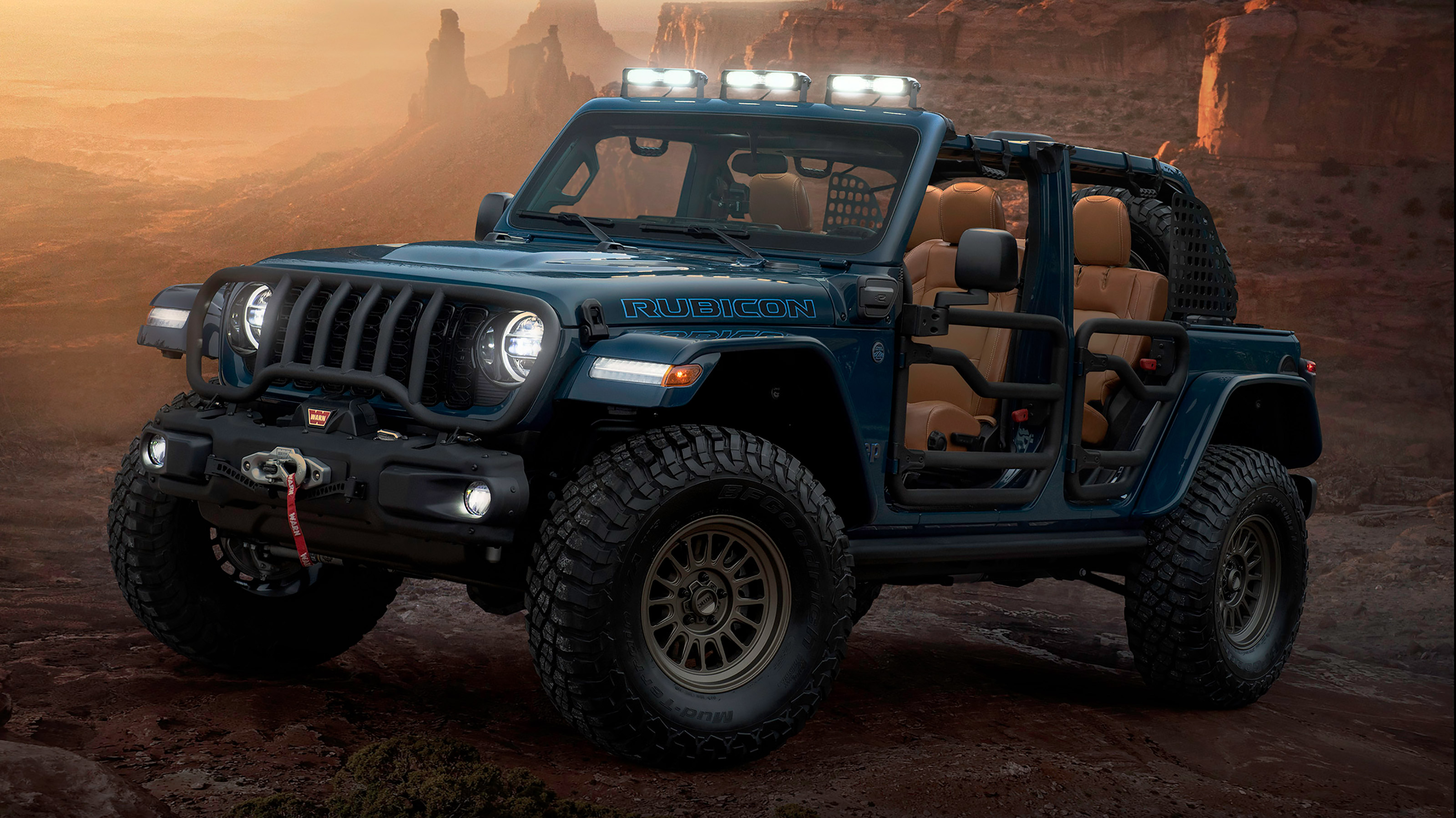 Jeep Wrangler Rubicon 4xe Departure Concept - front