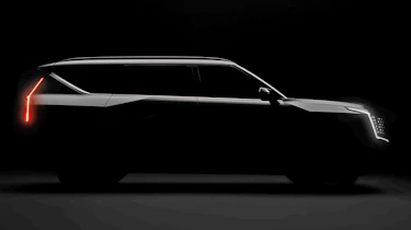 Kia EV9 teaser image - profile
