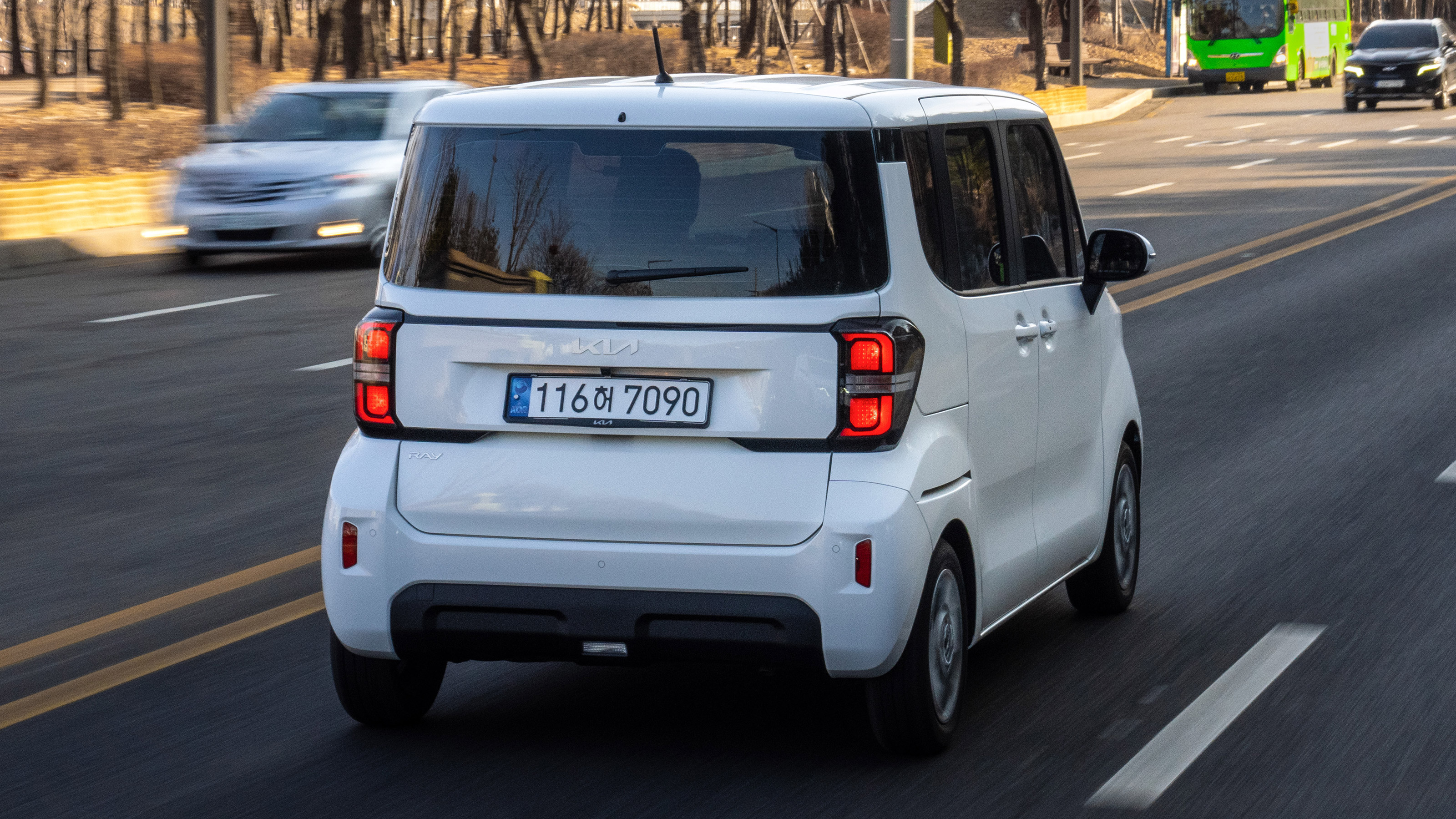 Kia Ray - rear tracking