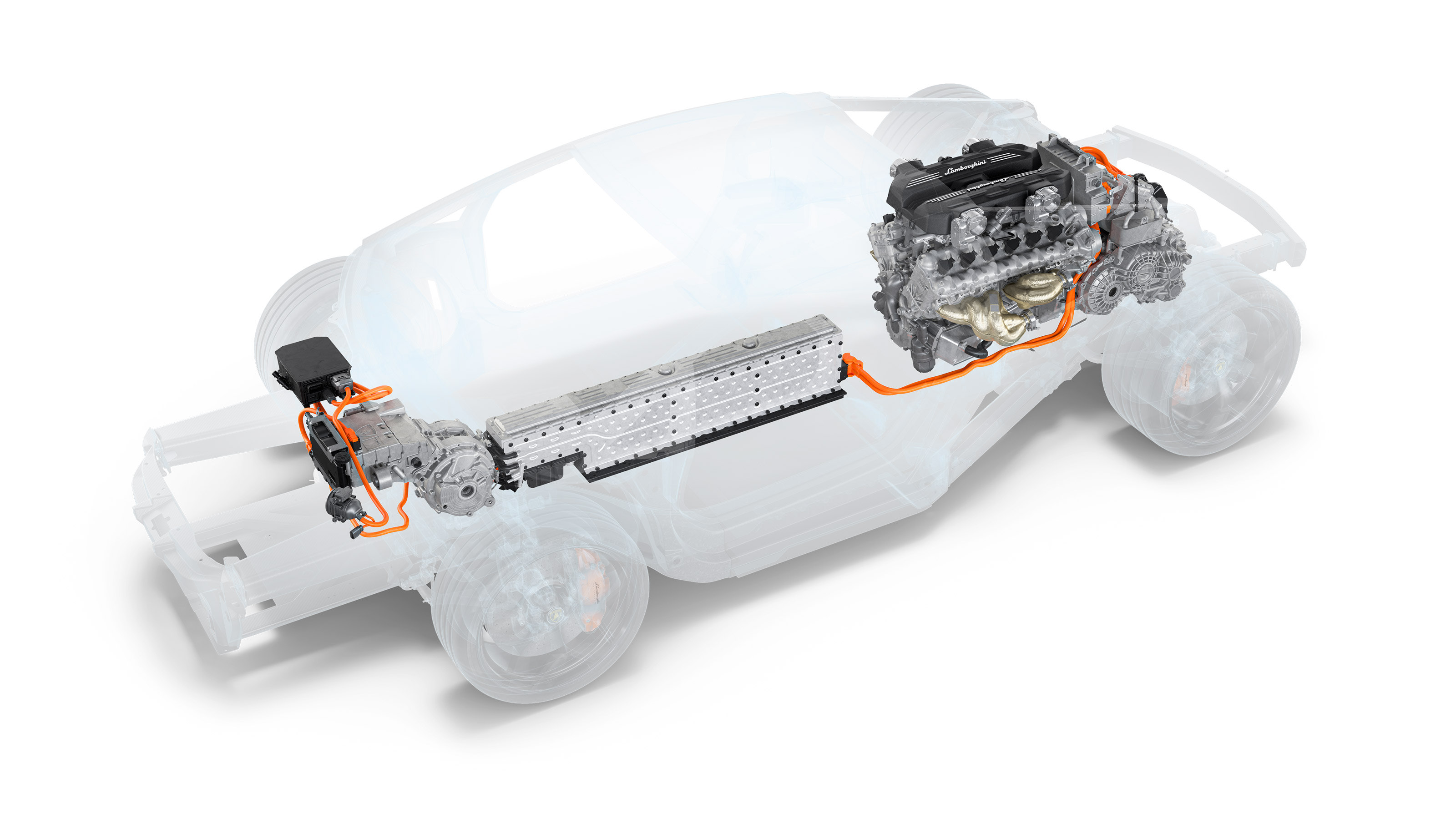 Lamborghini LB744 powertrain 1