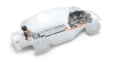 Lamborghini LB744 powertrain 1