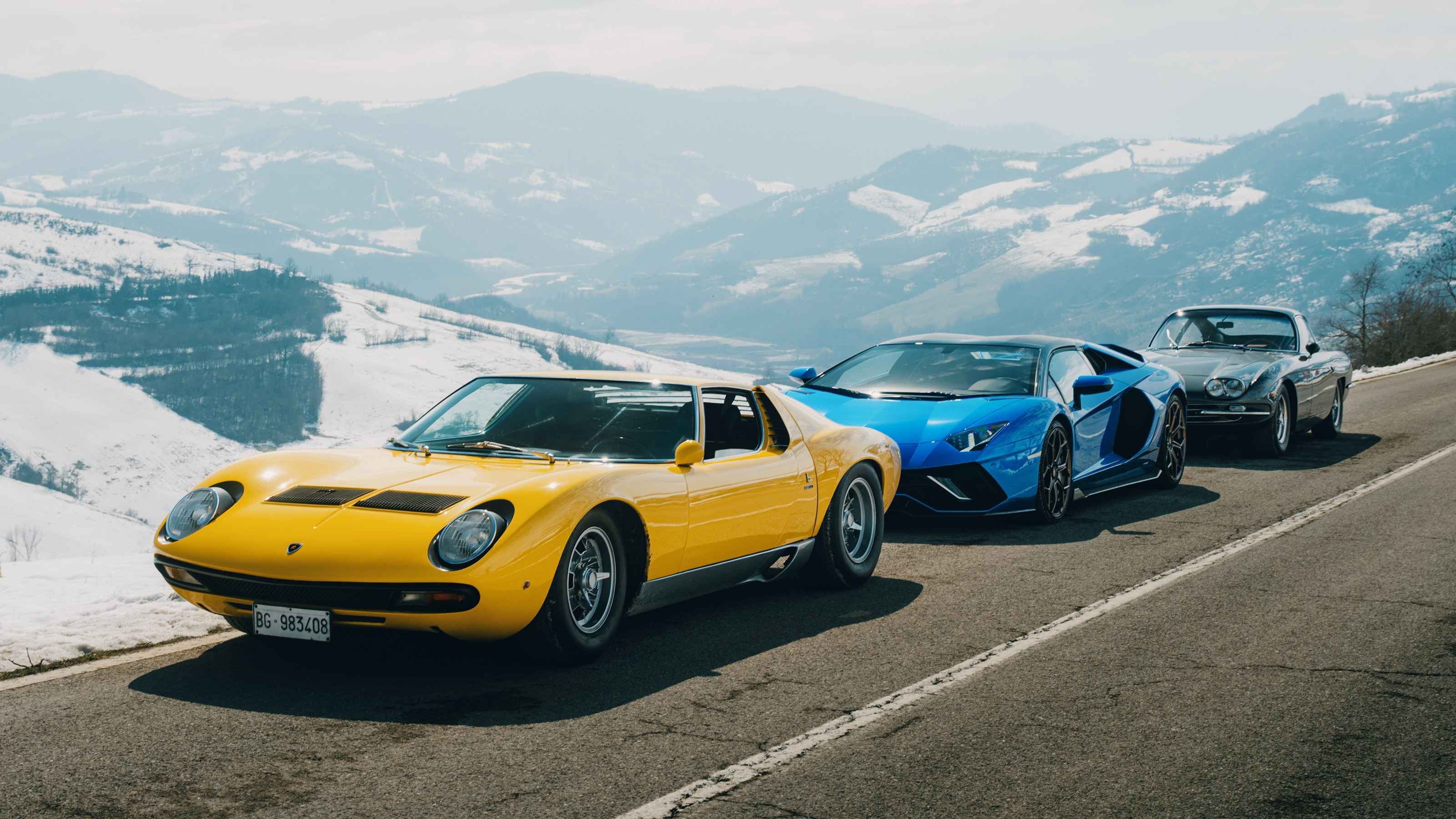 Lamborghini Miura - line-up