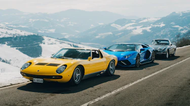 Lamborghini Miura - line-up