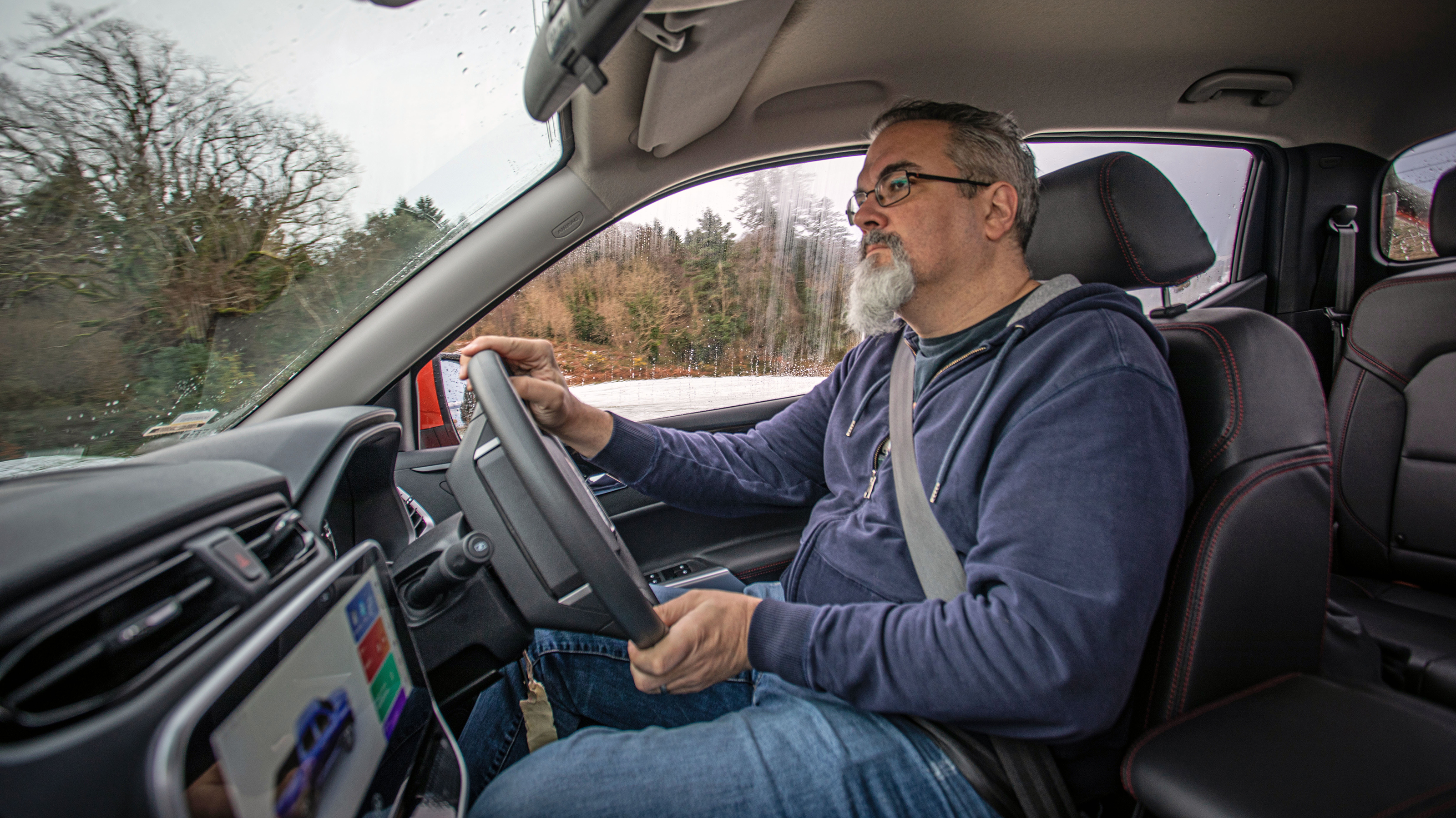 Maxus T90EV - Dean Gibson driving (passenger view)