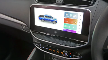 Maxus T90EV - infotainment screen (homescreen)