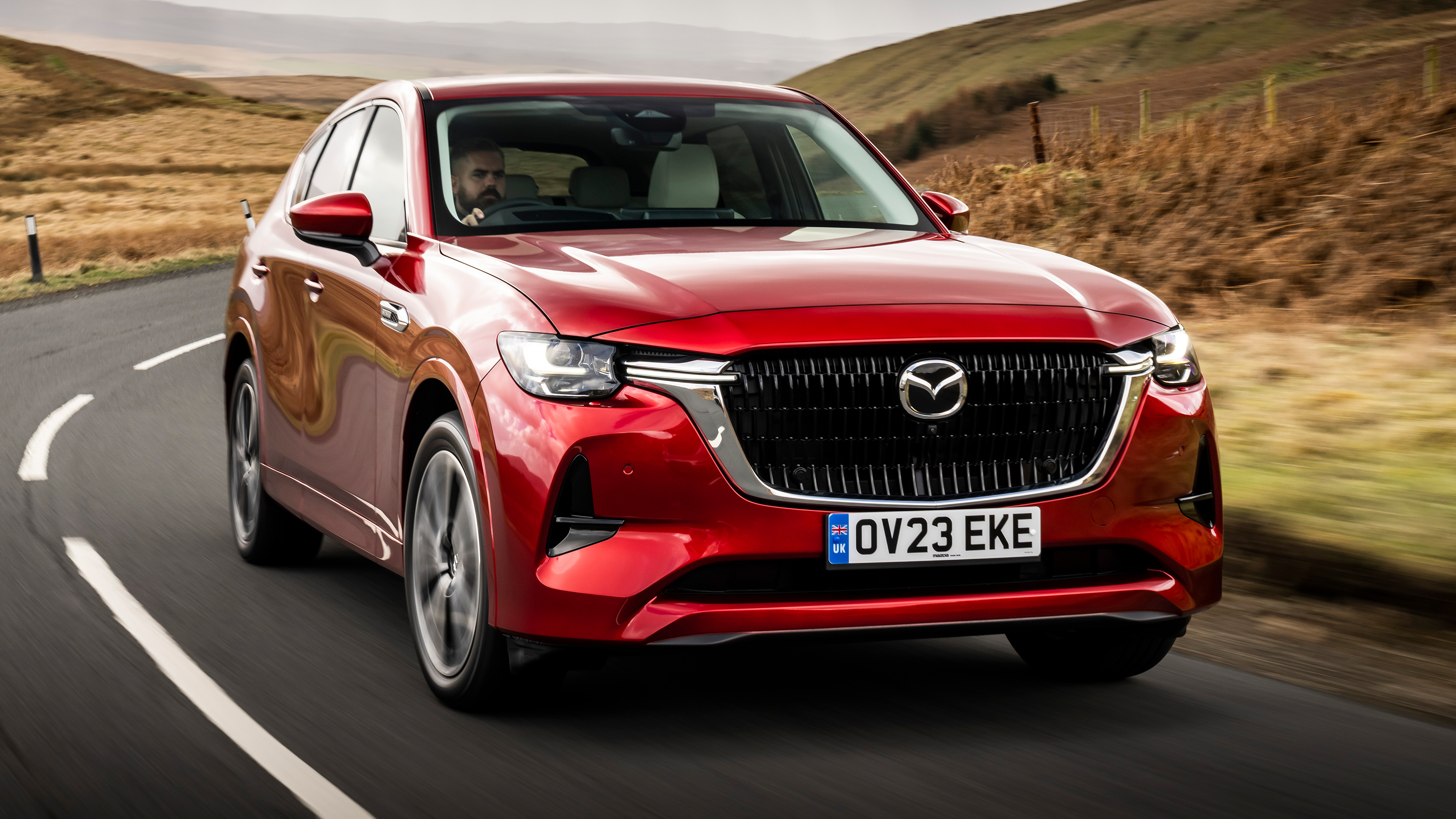 Mazda CX-60 Takumi - front tracking