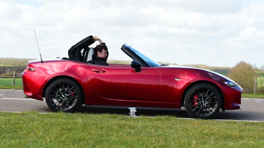 Mazda MX-5 Homura - side (roof down)