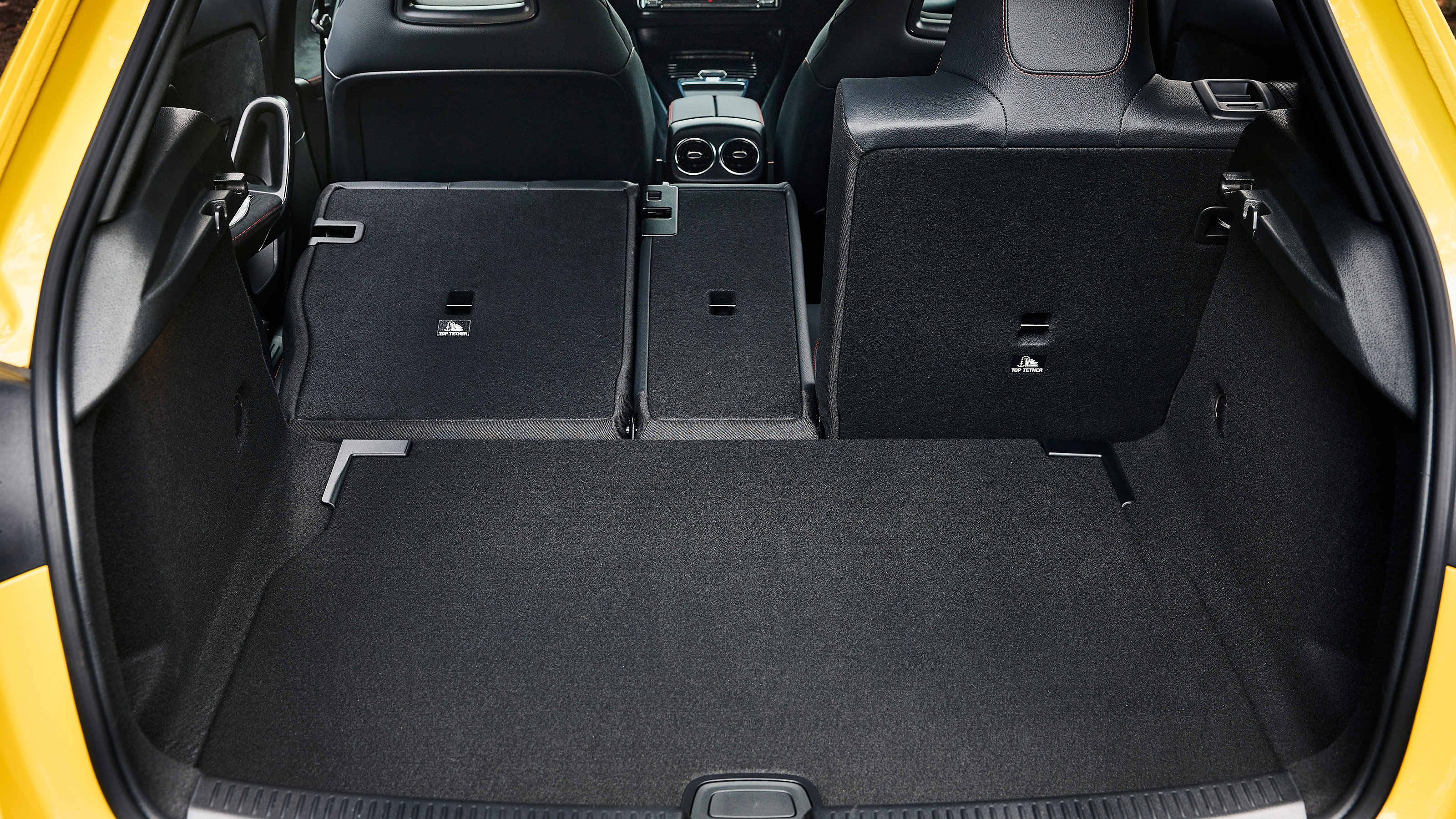 Mercedes A-Class - boot seat down