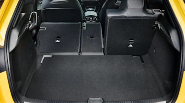 Mercedes A-Class - boot seat down