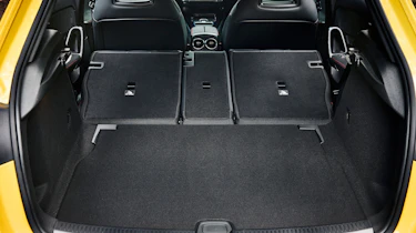 Mercedes A-Class - boot seats down
