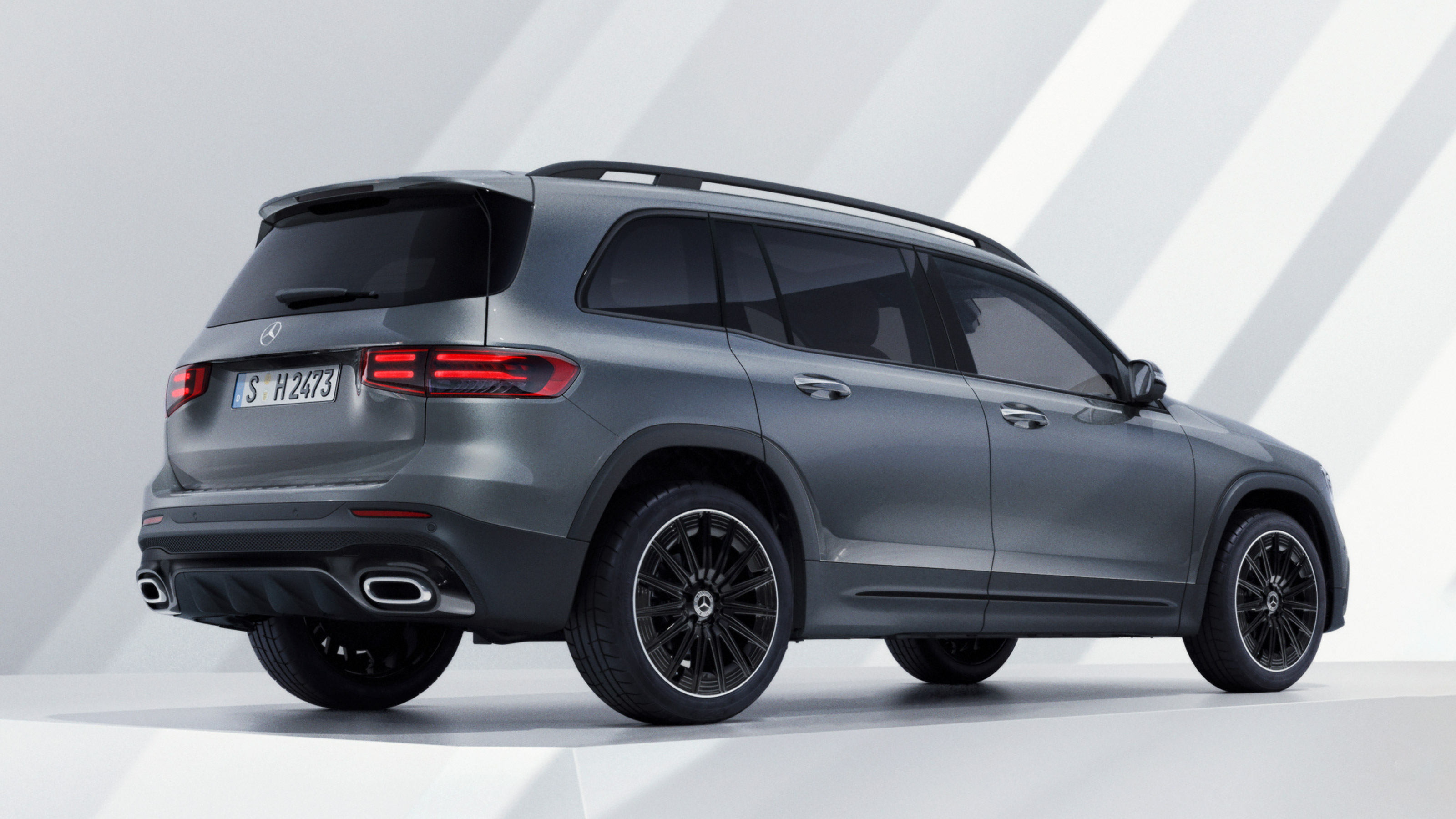 Mercedes GLB facelift - rear