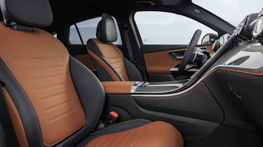 Mercedes GLC Coupe - front seats