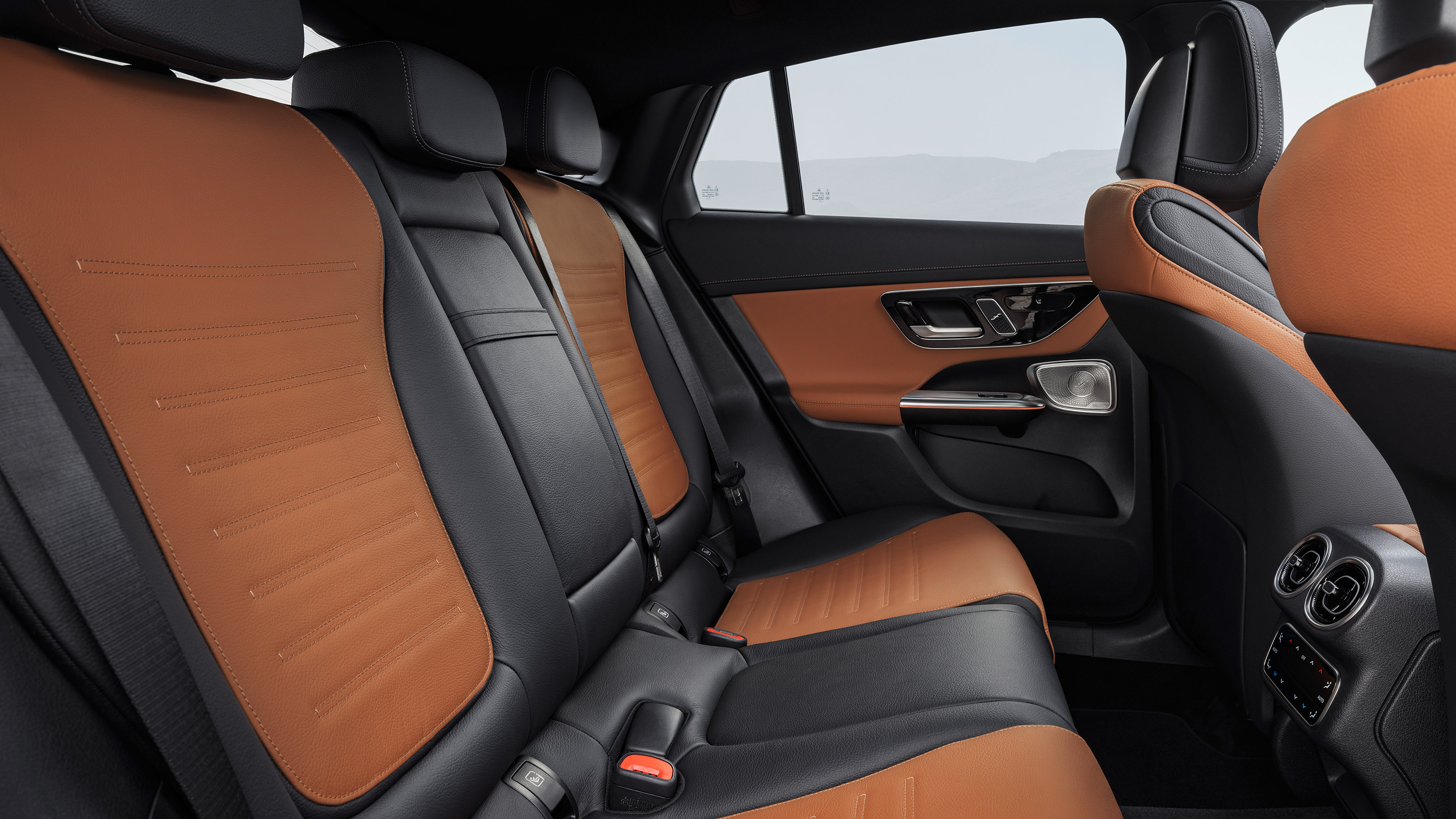 Mercedes GLC Coupe - rear seats