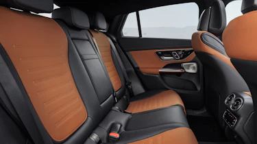 Mercedes GLC Coupe - rear seats