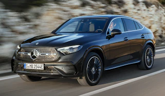 Mercedes GLC Coupe - front