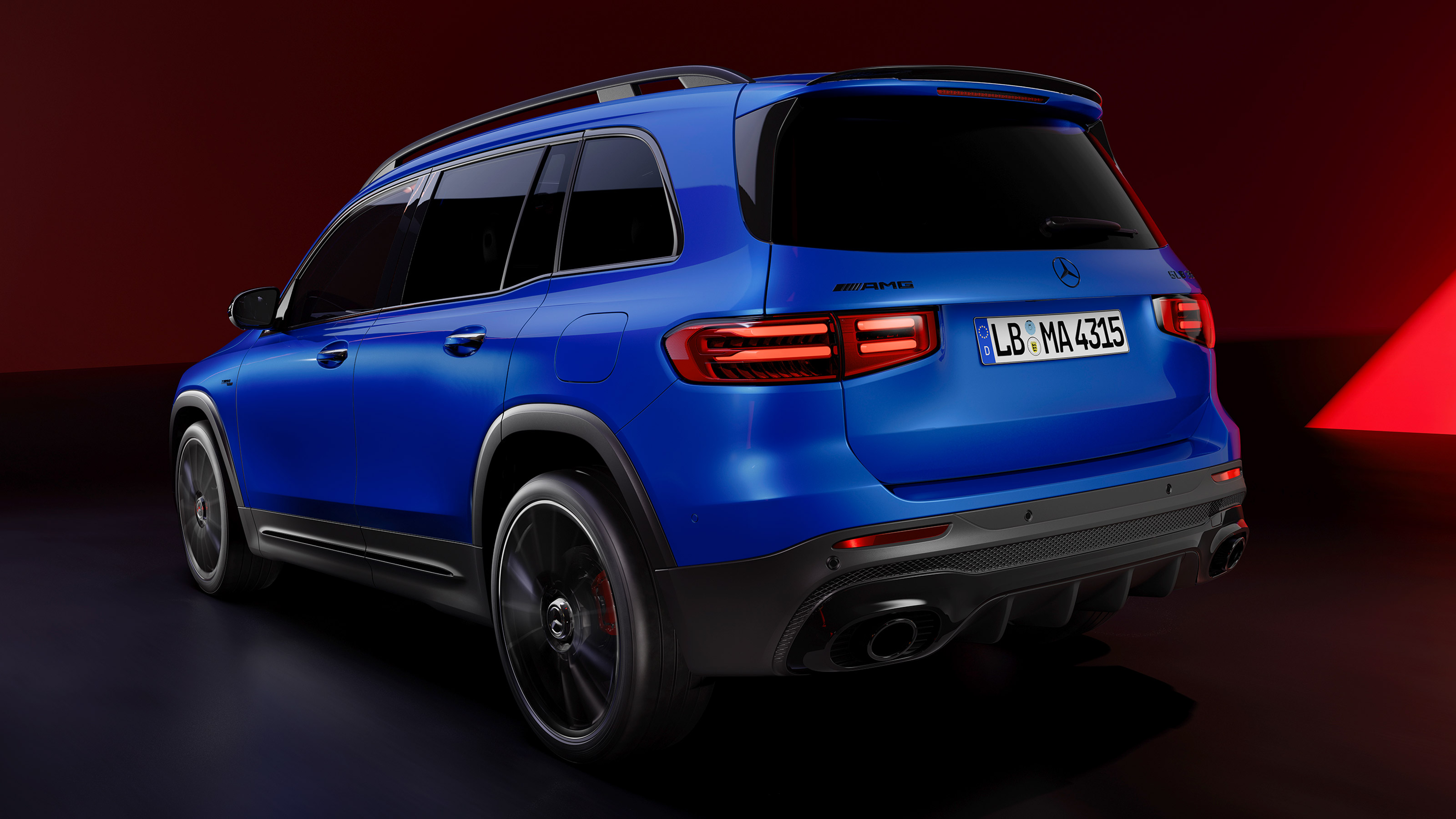 Mercedes-AMG GLB 35 facelift - rear