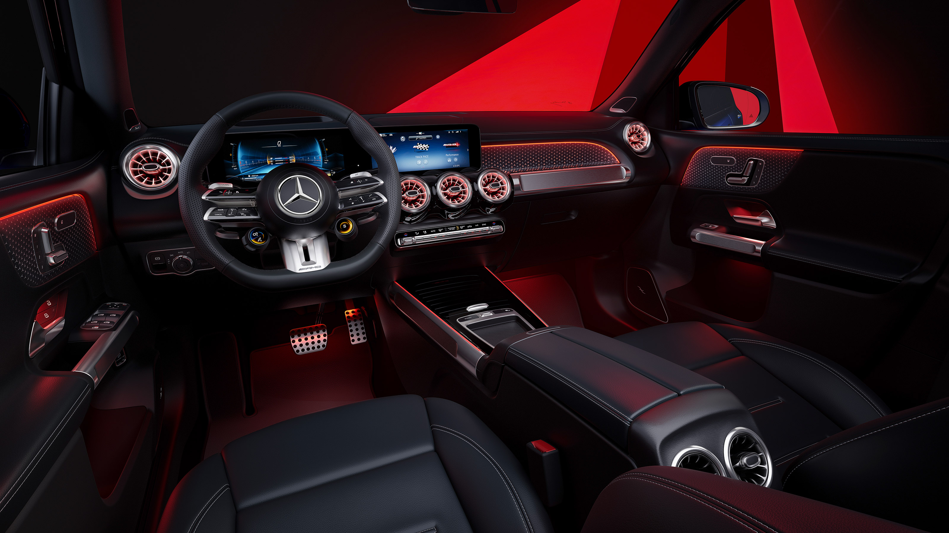 Mercedes-AMG GLB 35 facelift - dash