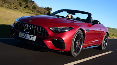 Mercedes-AMG SL 55 - front tracking