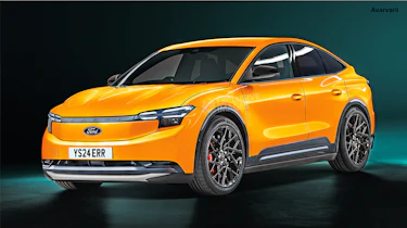 Ford Capri coupe-SUV render by Avarvarii