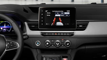 Nissan Townstar - infotainment screen