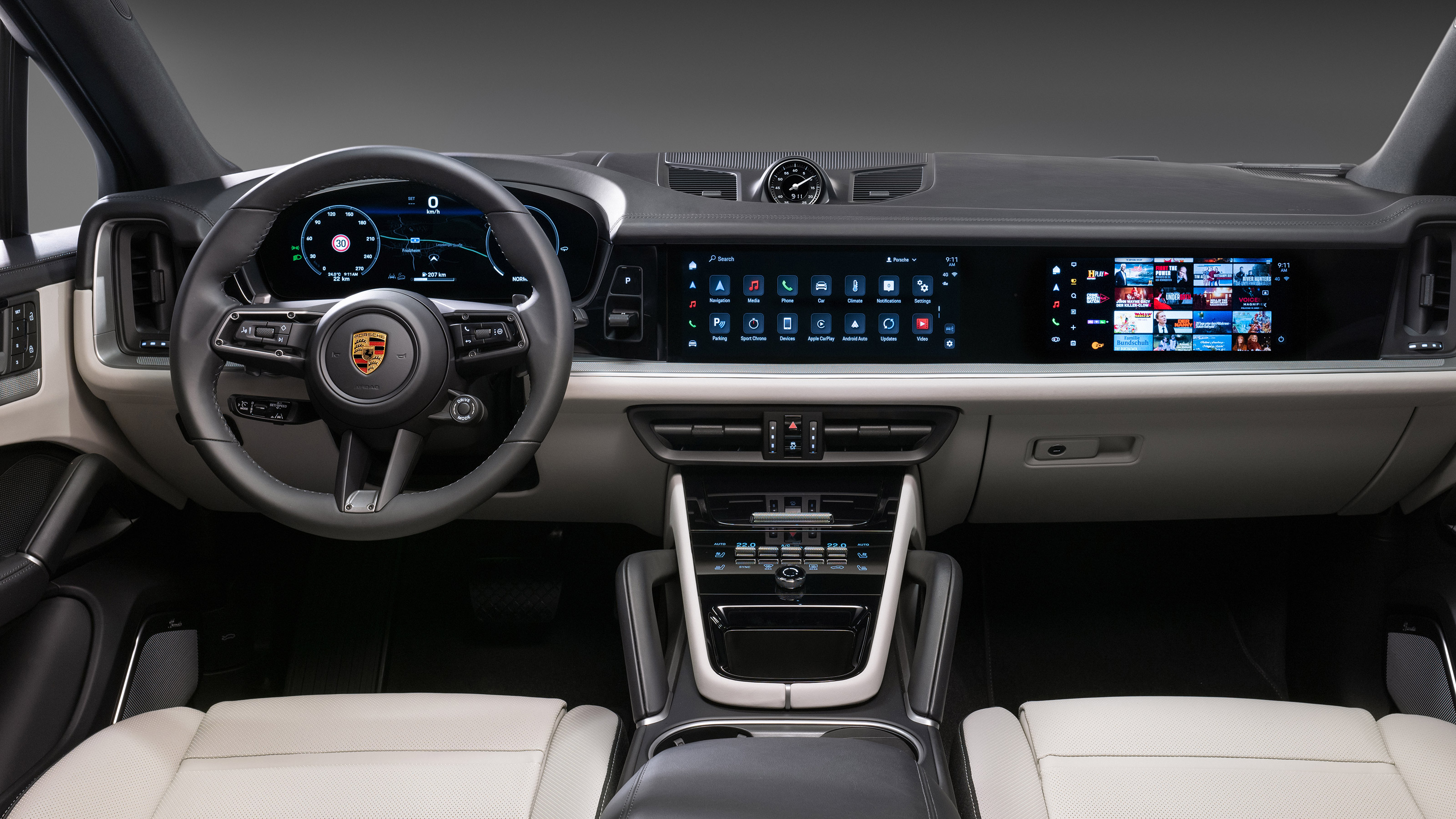 Porsche Cayenne - dash