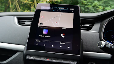 Renault ZOE - central touchscreen