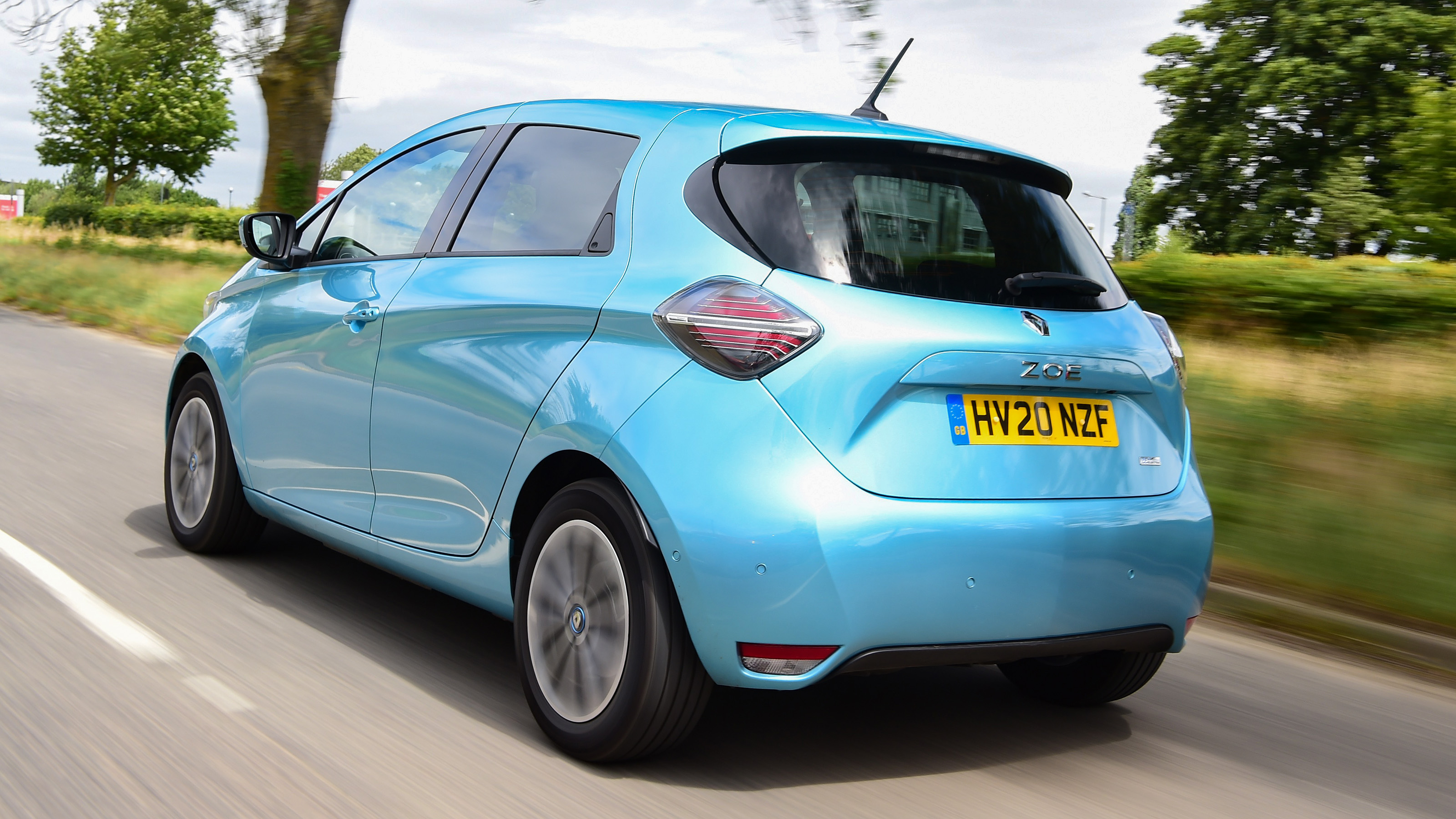 Renault ZOE - rear tracking