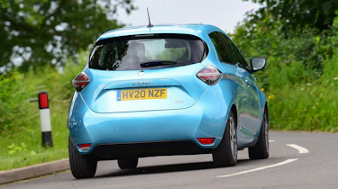 Renault ZOE - rear cornering
