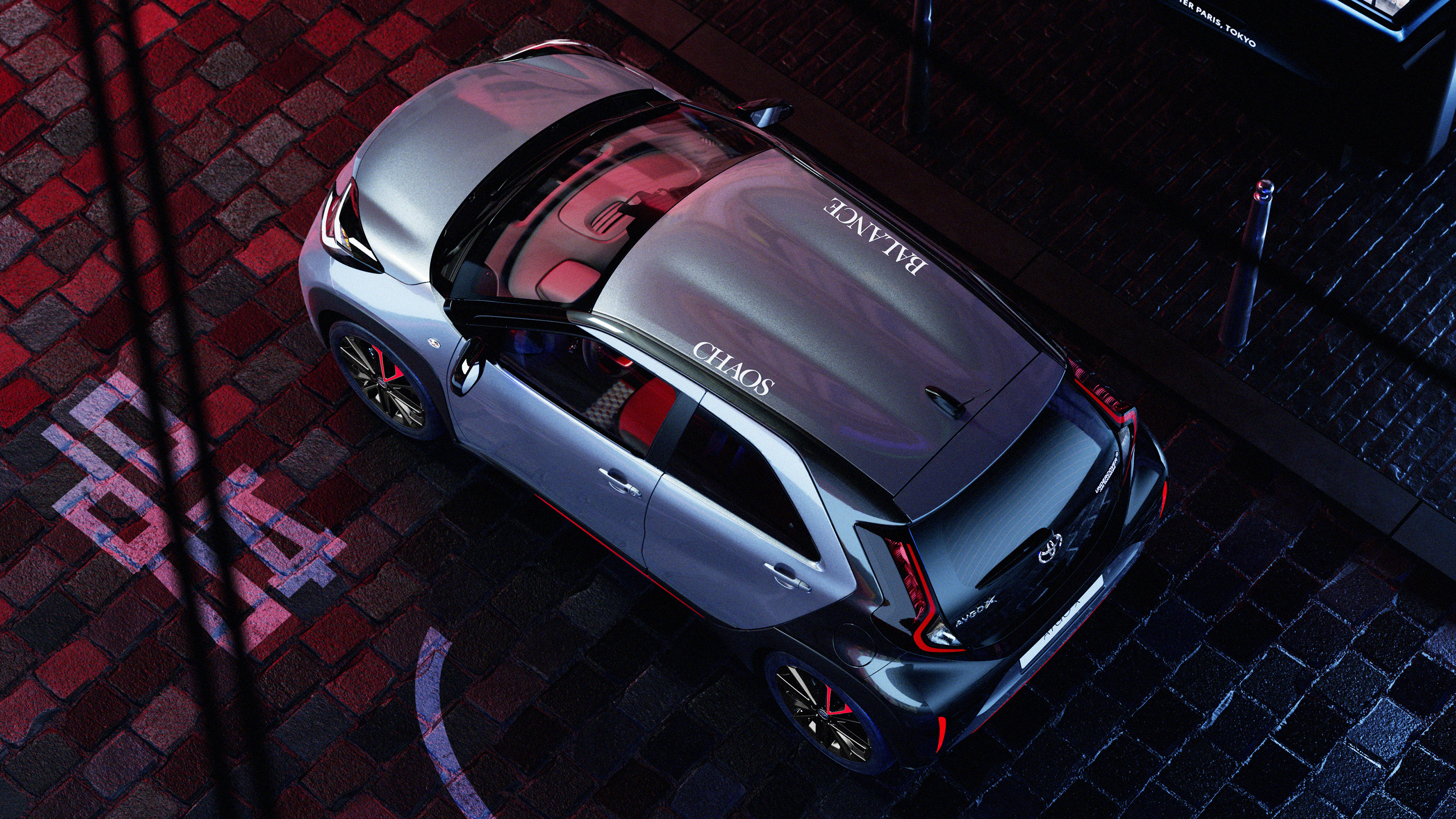 Toyota Aygo X Undercover - above