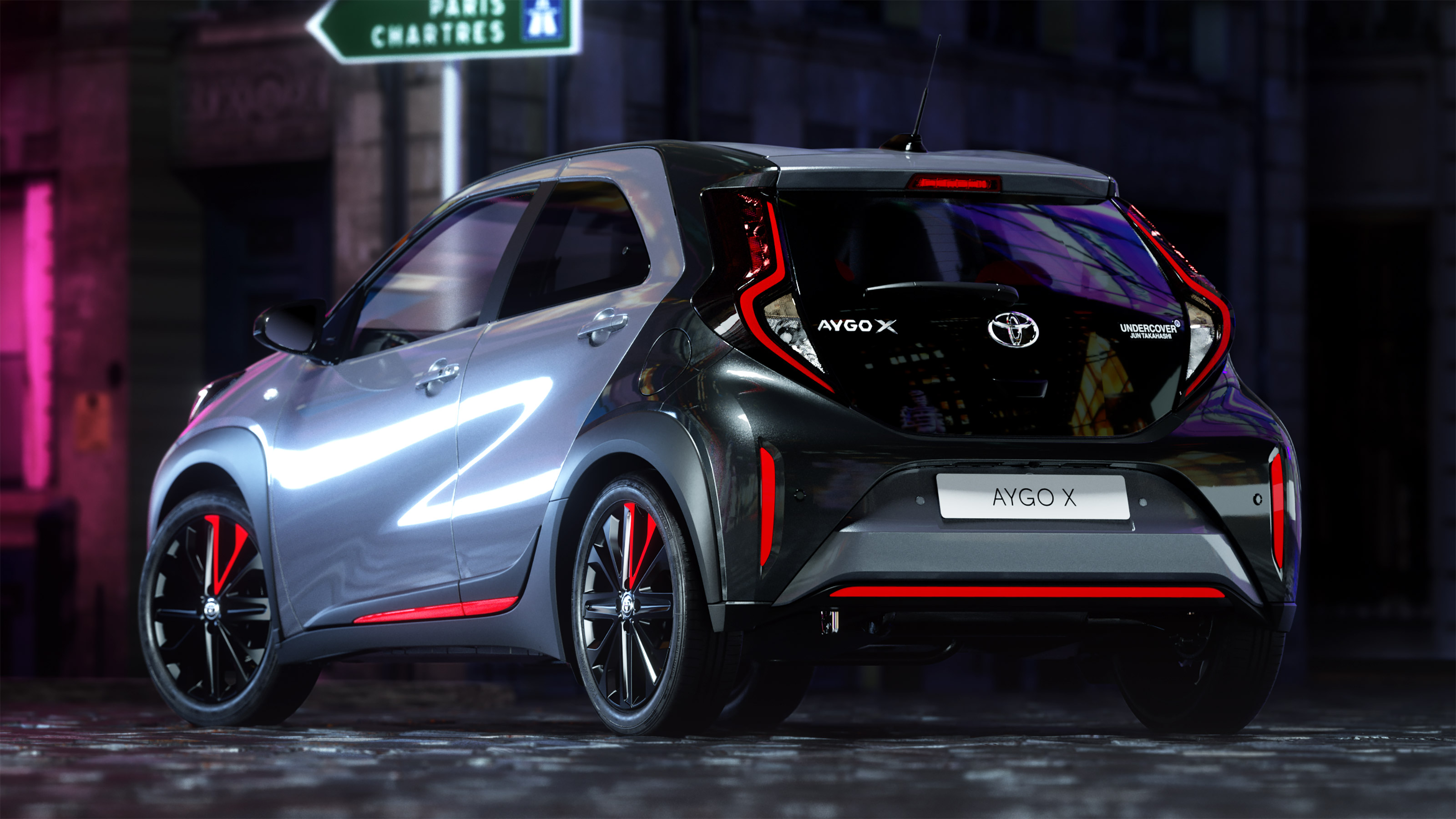 Toyota Aygo X Undercover - rear