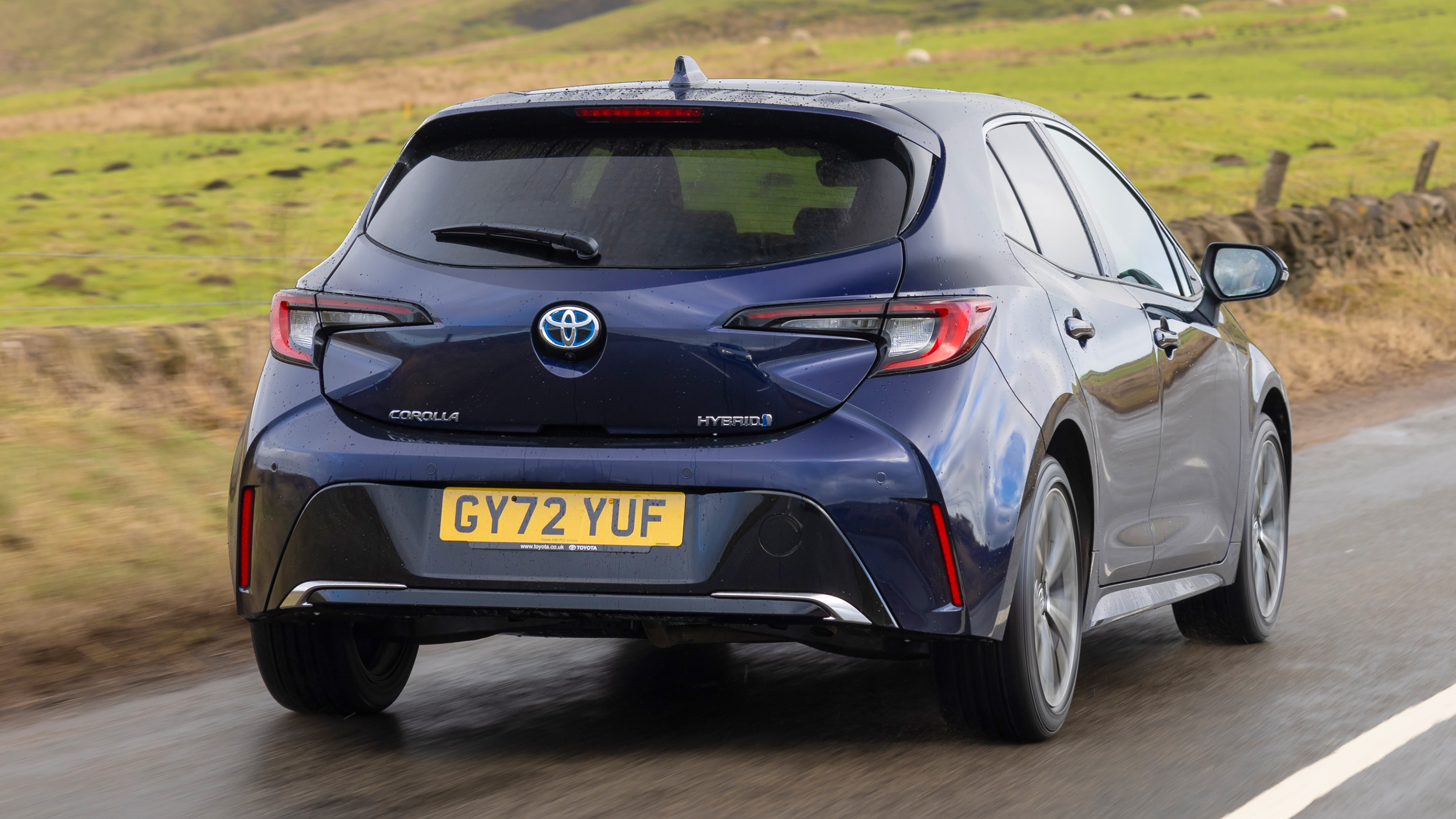 Updated Toyota Corolla - rear tracking