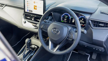 Updated Toyota Corolla - interior