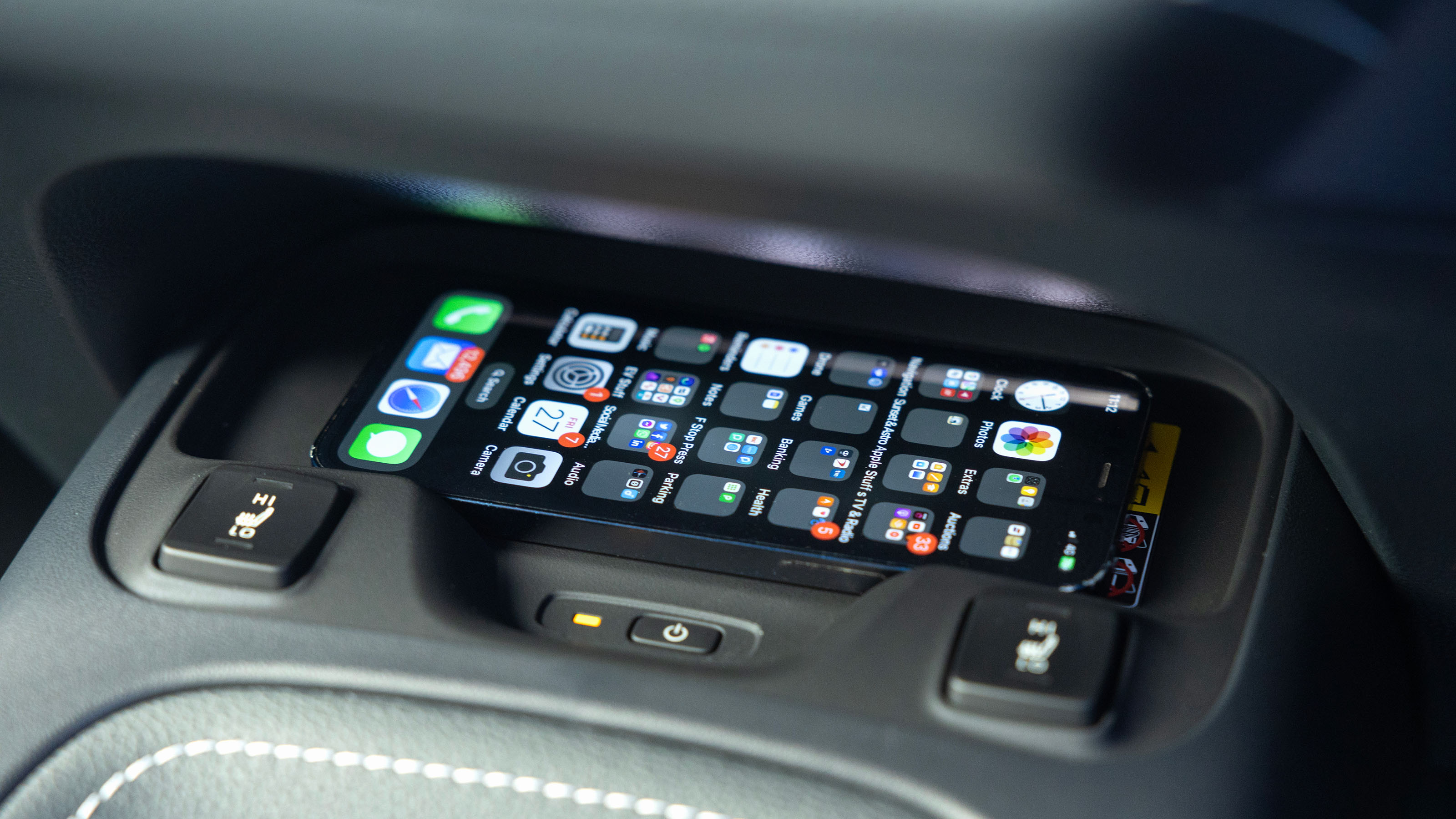 Updated Toyota Corolla - wireless smartphone charger