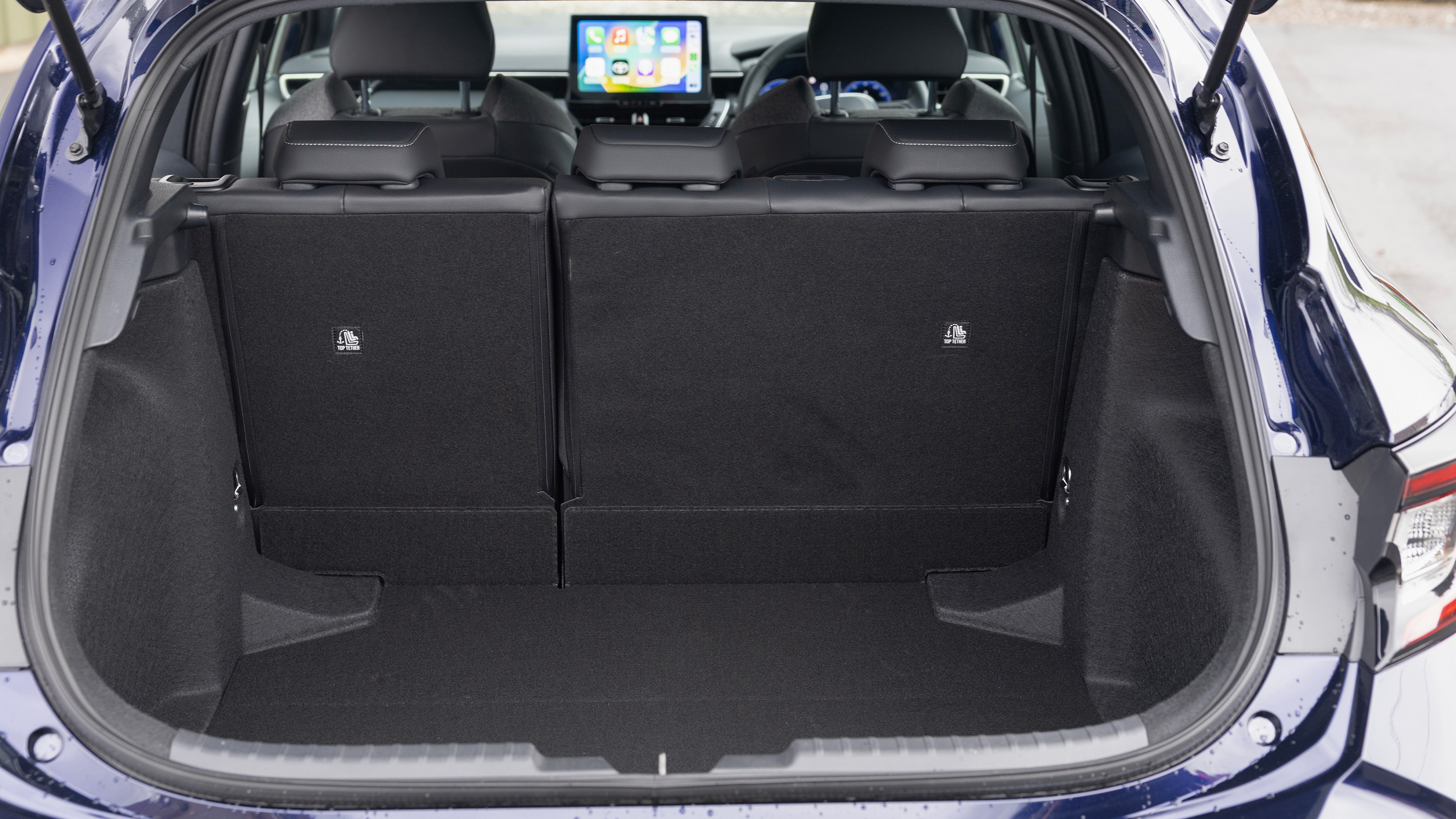 Updated Toyota Corolla - boot space