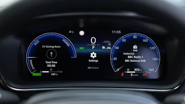 Updated Toyota Corolla - digital dashboard