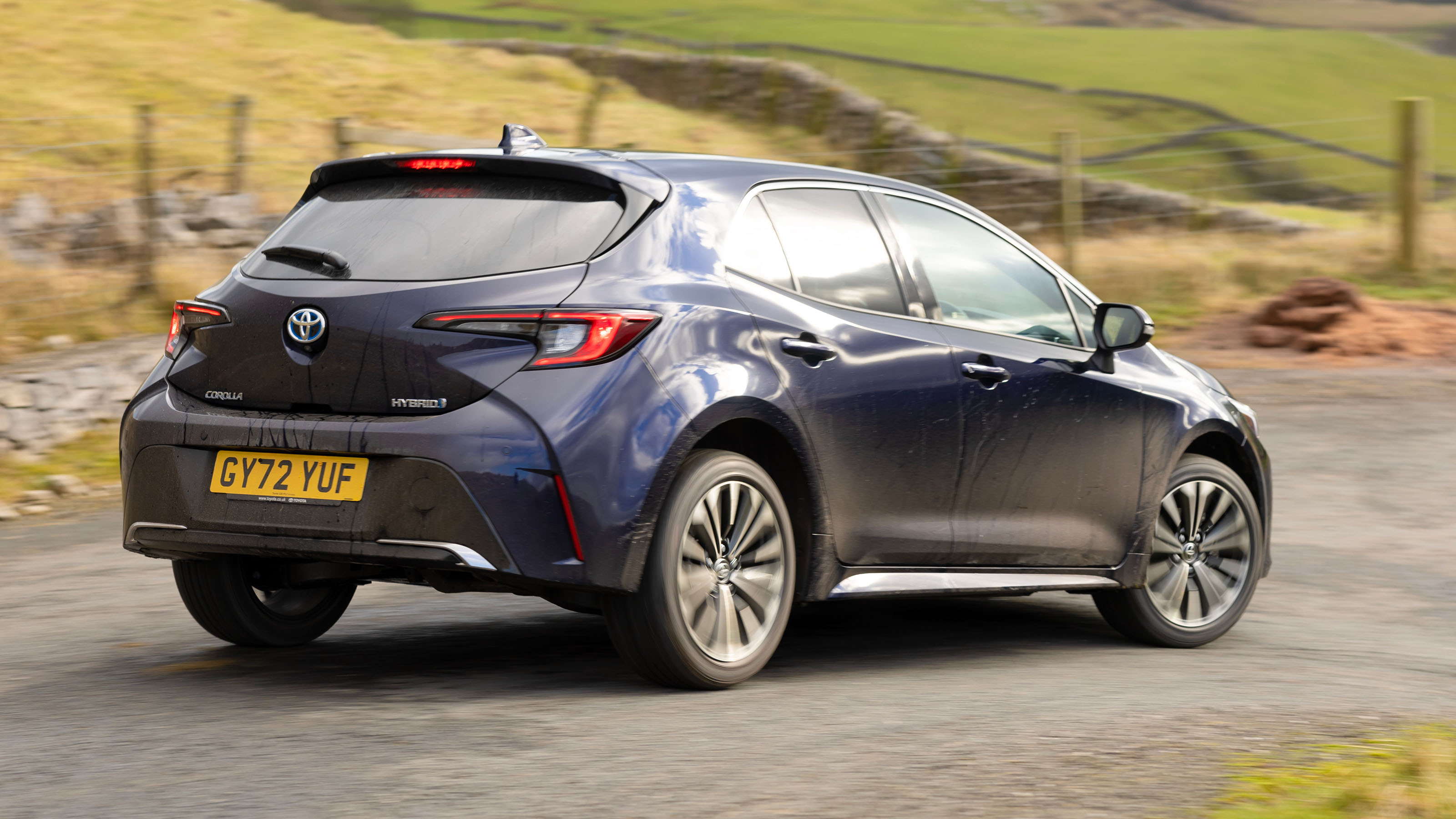 Updated Toyota Corolla - rear cornering