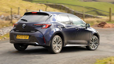 Updated Toyota Corolla - rear cornering