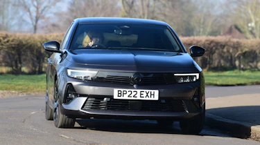 Vauxhall Astra 1.2 Turbo final report - front cornering