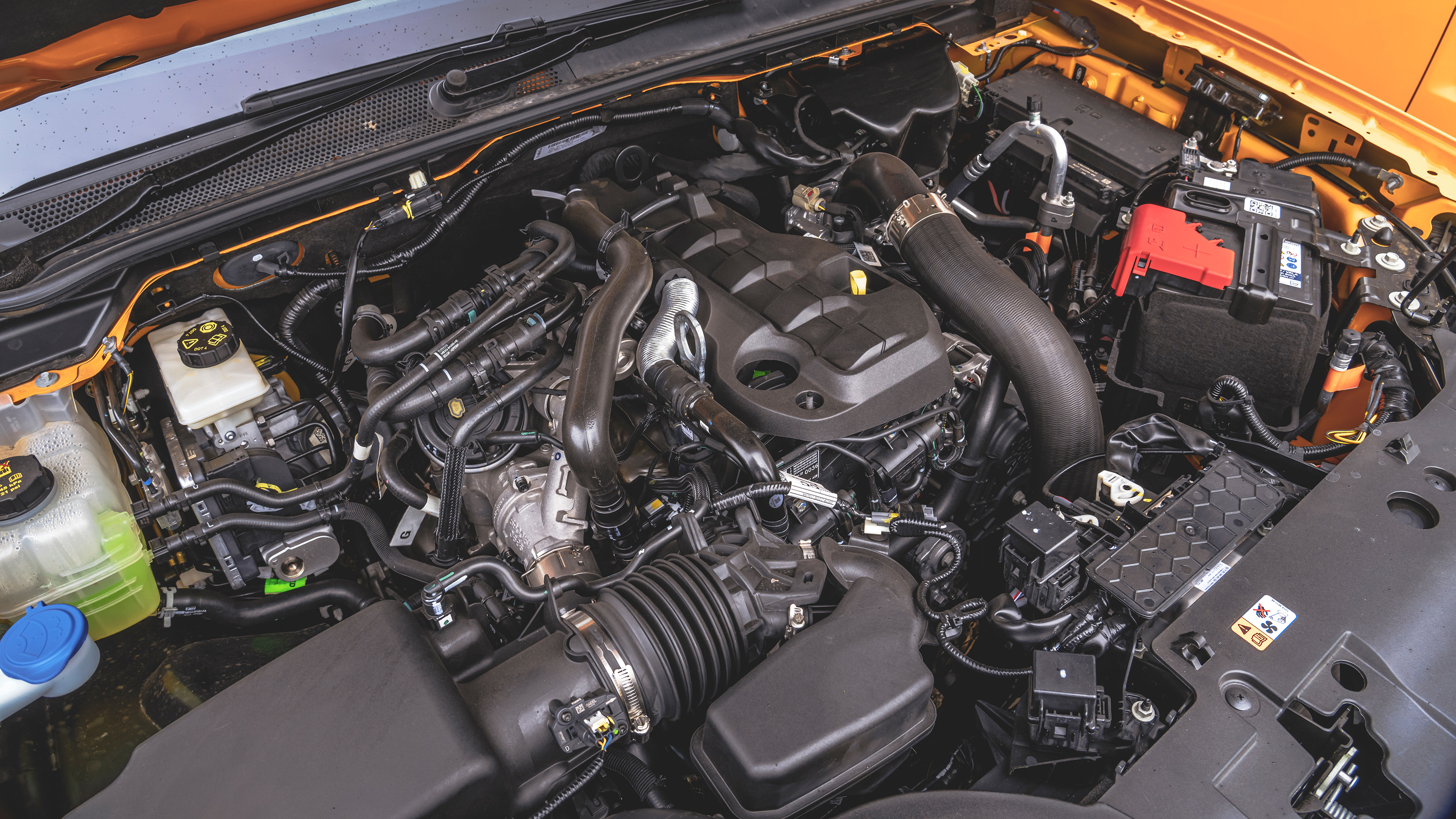 Ford Ranger Wildtrak - engine bay