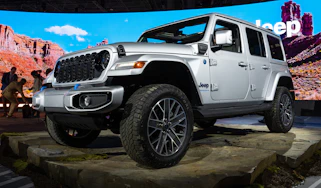 2024 Jeep Wrangler at New York Auto Show - front