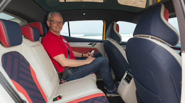 Aiways U6 - sitting in rear seats