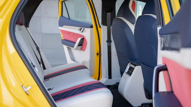 Aiways U6 - rear seats (side view)