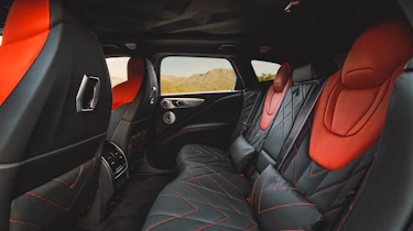 BMW XM Label Red - rear seats